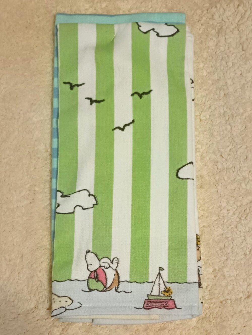 NWT ~ Celebrate Together Peanuts' Snoopy 2 Pack Summer Themed Kitchen Towels - Picture 5 of 14